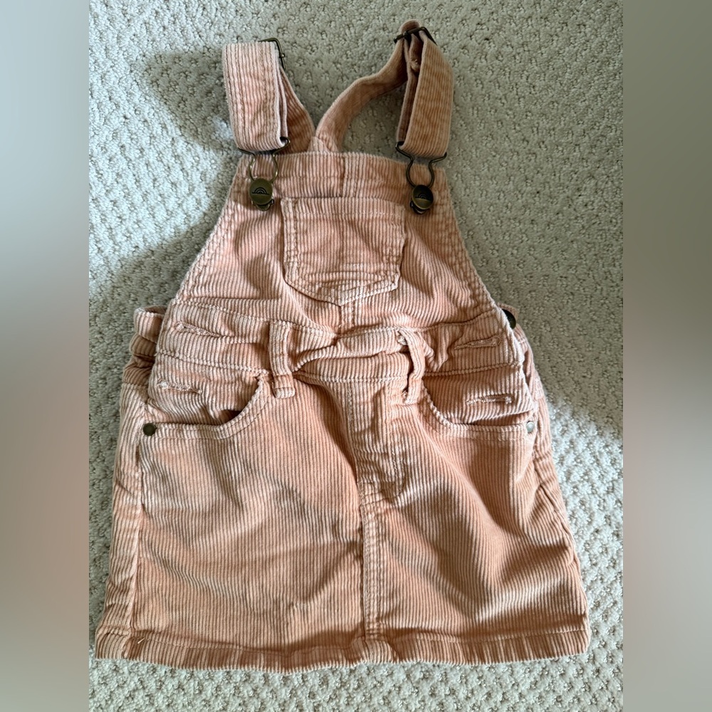 Jamie Kay corduroy overall dress